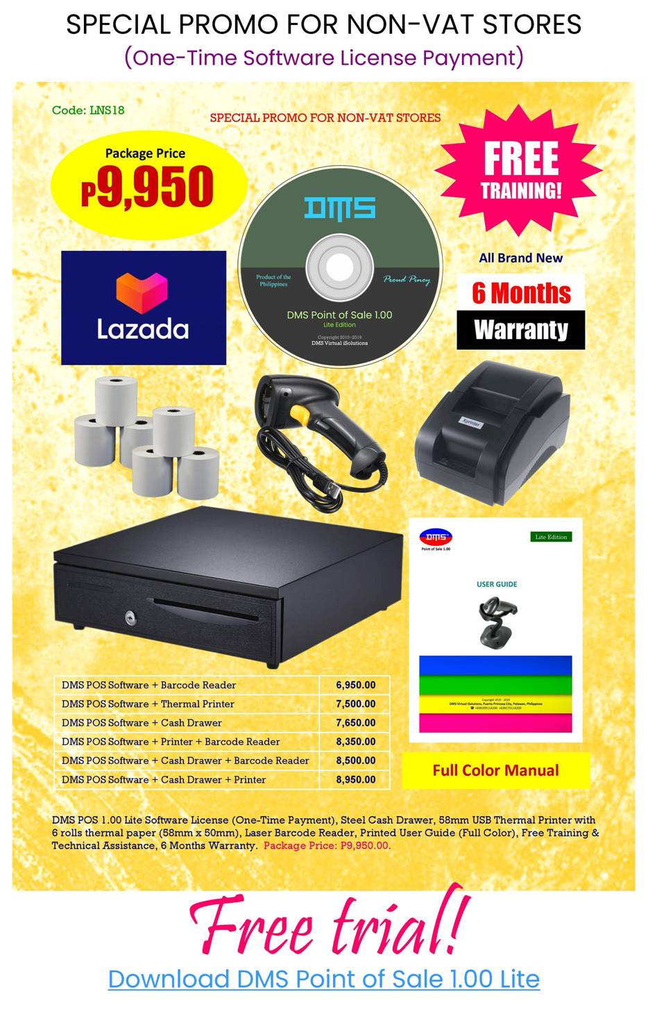 DMS Point of Sale 1.00 Lite Promo